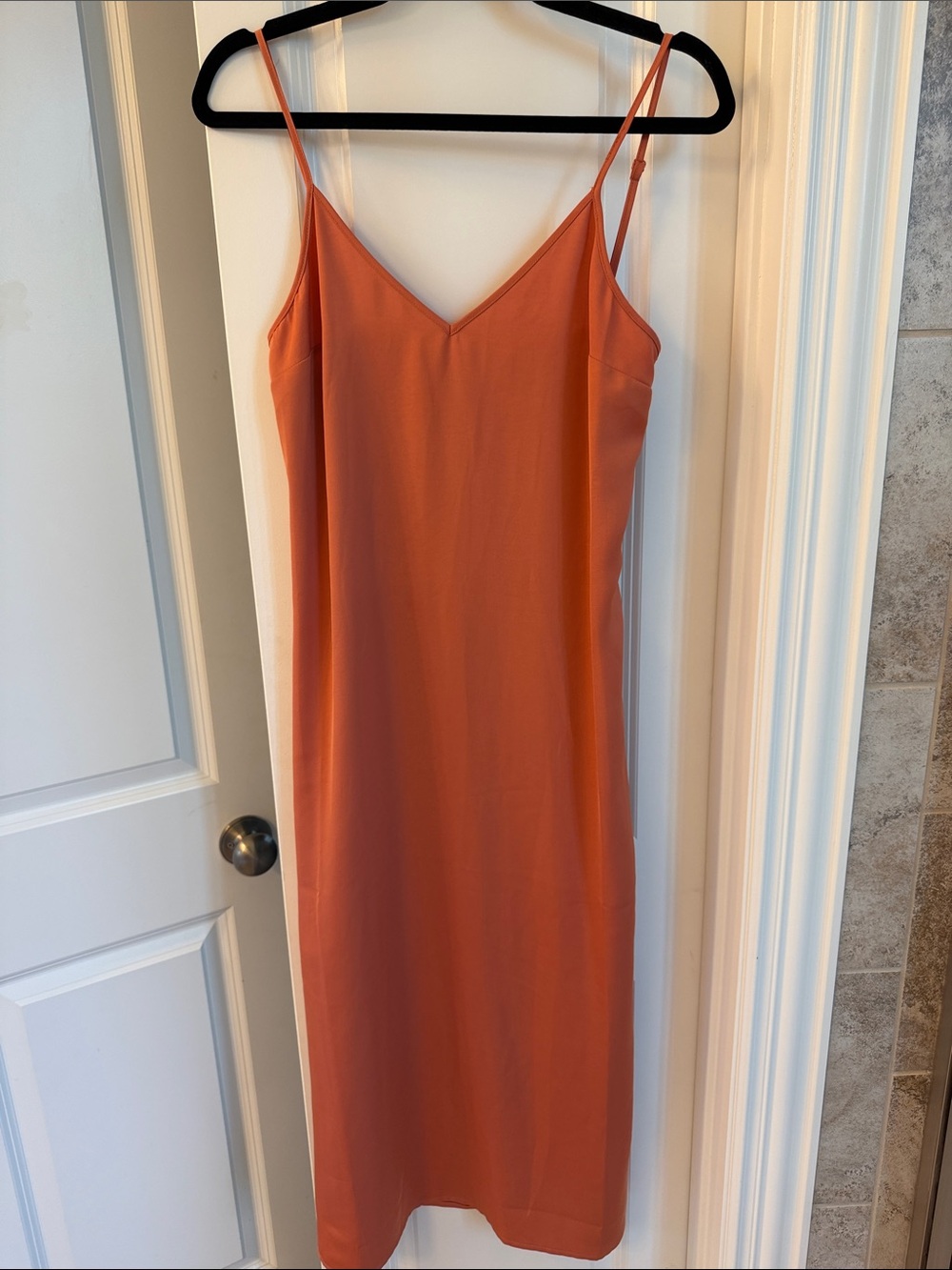 a new day Coral V-Neck Slip Dress